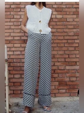 Zara Wide Leg Pants NWT
